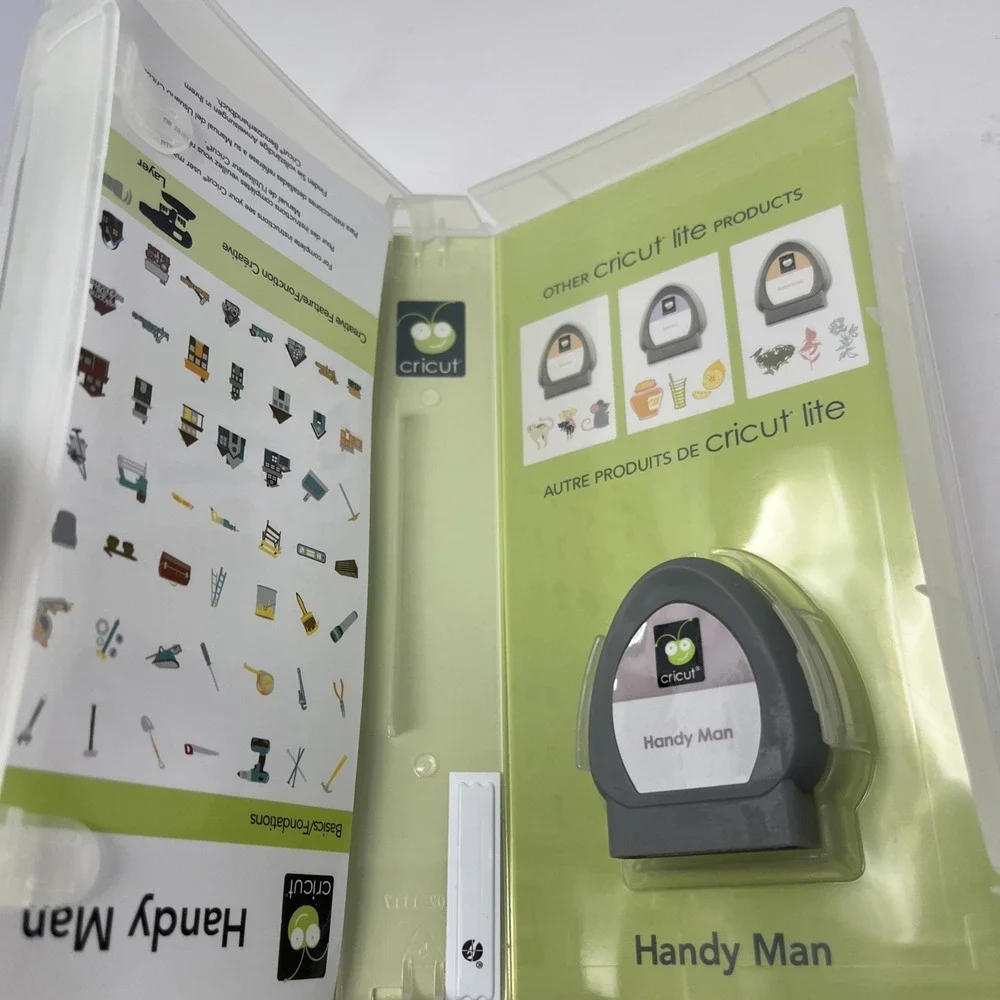 Cricut Cartridge‎ - Handy Man - Complete Set 2000160 - Unknown Link